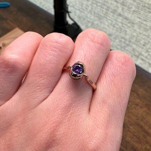 4 Style in 1! Natural zircon IN 925 Stering Silver Size5.5